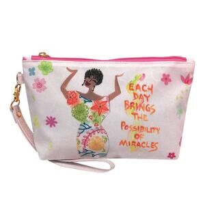 Shades of Color Statement Makeup Pouch | Possibility of Miracles